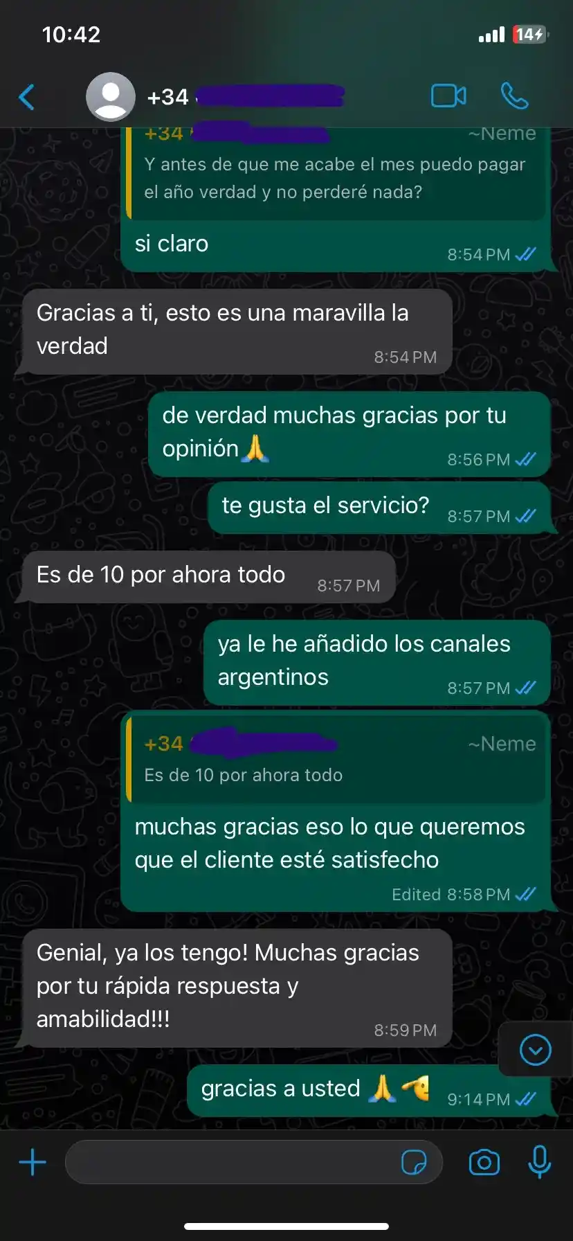 Reseña de cliente 7