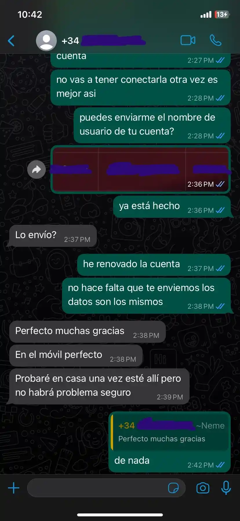 Reseña de cliente 8